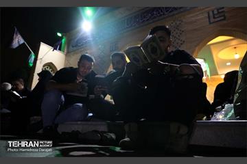 احیای شب‌ بیست‌ویکم ماه رمضان در مقبره الشهدای گمنام ندسا 51