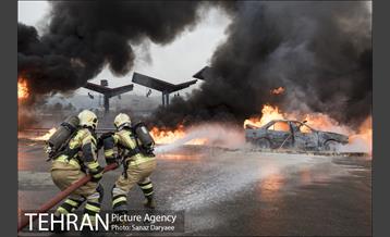 مانور عملیاتی اطفای حریق 17