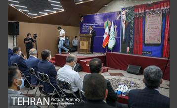 مراسم بهره برداری از ایستگاه های مترو اقدسیه و مرزداران 39