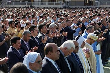 اقامه نماز عید سعید فطر در مصلی تهران 15
