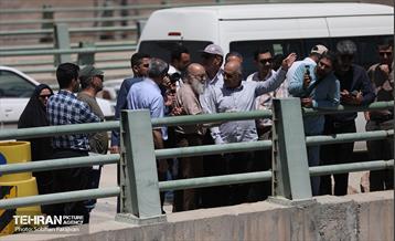 بازدید رئیس شورای شهر از پروژه بزرگراه شهید شوشتری 22