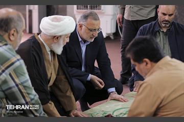 سفر شهردار تهران به خوزستان و حضور در راهیان نور 14