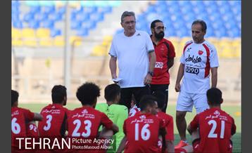 تمرین تیم فوتبال پرسپولیس تهران 2