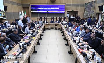 هشتمین جلسه ستاد مدیریت بحران کلانشهر تهران 26