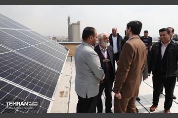 آیین افتتاح ۲۷۵ کیلووات نیروگاه خورشیدی کوچک مقیاس 27