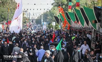 مراسم پیاده روی جاماندگان اربعین حسینی در تهران 27