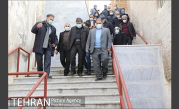 بازدید اعضای شورای اسلامی شهر تهران از روند توسعه مشارکت و پروژه های شهری منطقه ۱۶