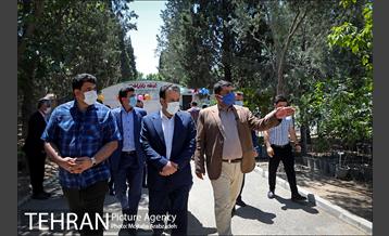 آیین افتتاحیه سه طرح مدیریت پسماند در منطقه ۵