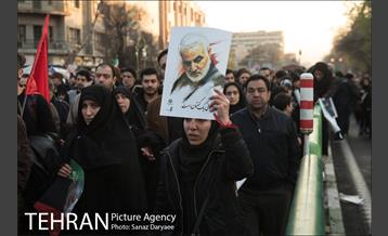 آئین تشییع «سردار قاسم سلیمانی» 5