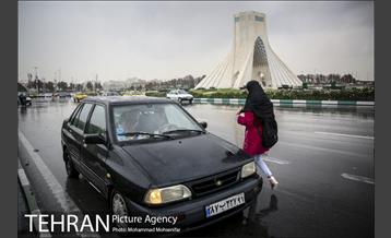 بارش باران پاییزی در تهران 28