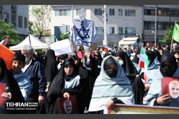 راهپیمایی روز قدس در پایتخت /۲ 13