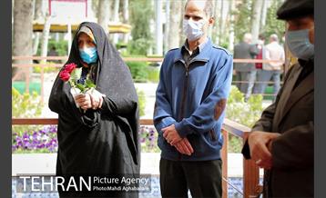 غبارروبی مزار شهدای گمنام فدک 9