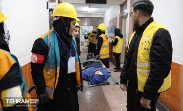 مانور گروه‌های مردمی دوام در منطقه 17 تهران 32