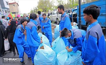 خدمات‌رسانی شهرداری تهران در نماز عید فطر مصلی تهران 19