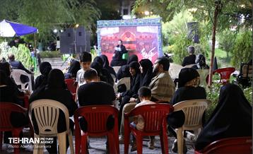 حضور شهردار منطقه هشت در مراسم عزاداری روز عاشورا