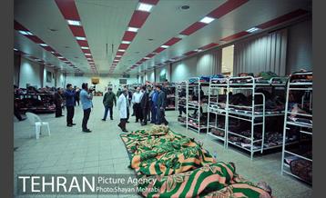 سرپرست شهرداری تهران و رئیس مرکز ارتباطات و امور بین الملل شهرداری تهران در بازدید از فعالیت‌های شبانه شهرداری و زندگی شبانه مردم تهران 40