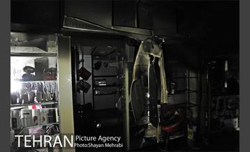 آتش سوزی در پاساژ پایتخت 6
