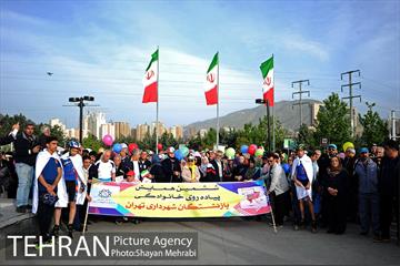 ششمین همایش پیاده روی خانوادگی بازنشستگان شهرداری تهران با حضور شهردار تهران 1