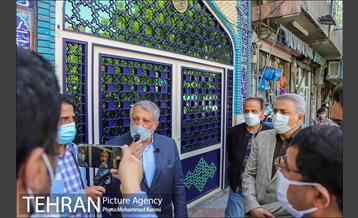 بازدید محسن هاشمی از منطقه 16