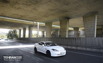 پروژه مقاوم‌سازی پل تقاطع بزرگراه همت و شیخ فضل الله نوری 18