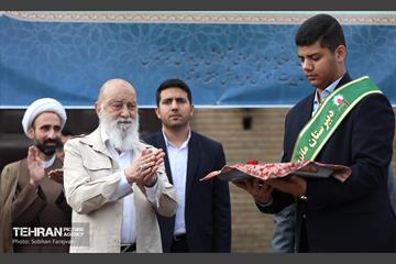 آئین بازگشایی مدرسه البرز 17