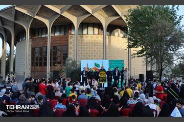 اجتماع نوجوان های امام رضایی در چهارراه ولیعصر 16