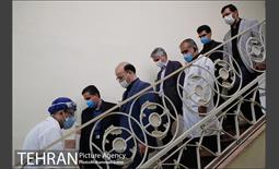 بازدید شهردار منطقه شش از بیمارستان فیروزگر و شرکت شهر سالم 18