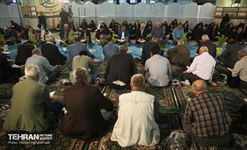 جزءخوانی قرآن کریم در حرم عبدالعظیم حسنی(ع) 1