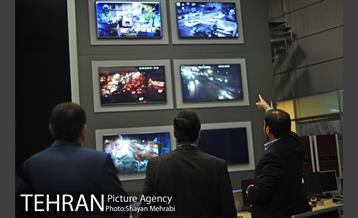 سرپرست شهرداری تهران و رئیس مرکز ارتباطات و امور بین الملل شهرداری تهران در بازدید از فعالیت‌های شبانه شهرداری و زندگی شبانه مردم تهران 2