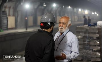 بازدید سخنگوی شهرداری تهران از مترو حرم عبدالعظیم(ع)