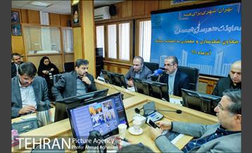 نشست خبری مهندس گلپایگانی معاون شهرسازی و معماری شهرداری تهران 18