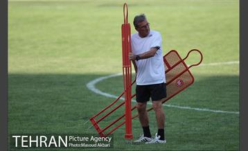 تمرین تیم فوتبال پرسپولیس 3