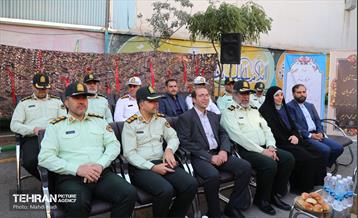 آیین نواختن زنگ بازگشایی دبیرستان دخترانه میثاق 12