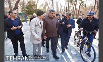 ورزش صبحگاهی شهردار تهران در سیزدهمین سه شنبه بدون خدرو 16