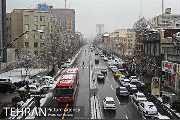 بارش برف زمستانی در تهران 37