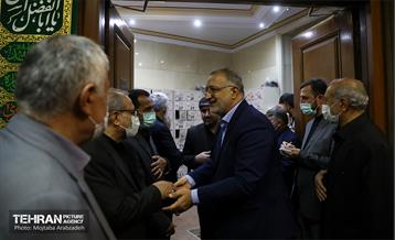 مراسم ترحیم والده سردار ذوالقدر