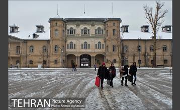 روز برفی میدان مشق و پارک شهر تهران 8