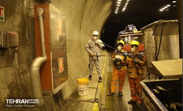 تعمیر و نگهداری تونل نیایش  39