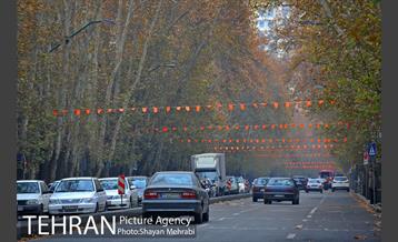 آذین بندی خیابان های تهران به مناسب ولادت حضرت محمد(ص) 1