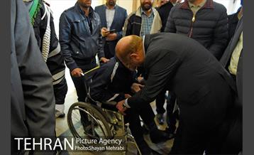 چهلمین روز شهادت شهدای آتش نشان با حضور شهردار تهران 1