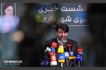 نشست خبری سخنگوی شهرداری تهران 8