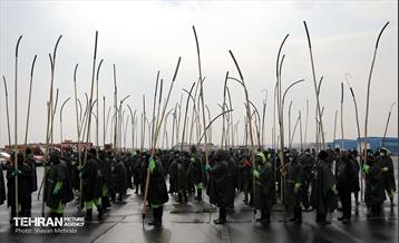 مانور برف روبی منطقه 19 شهرداری تهران 2