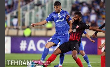 دیدار تیم های فوتبال استقلال ایران و الاهلی امارات