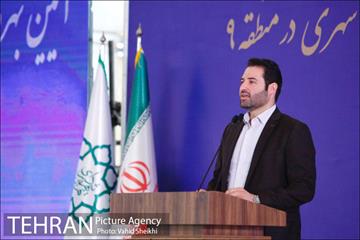 آیین افتتاح و بهره برداری ۱۴ پروژه عمرانی، فرهنگی، ترافیکی منطقه ۹ 13