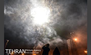 نورافشانی میدان امام حسین(ع) به مناسبت نیمه شعبان‎ 19