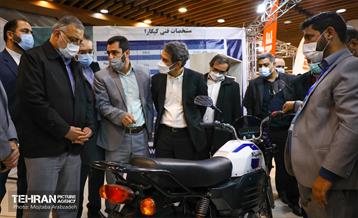 مراسم افتتاح نمایشگاه حمل و نقل پاک 12