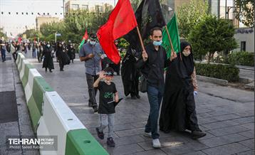 مراسم پیاده روی جاماندگان اربعین حسینی در تهران 22
