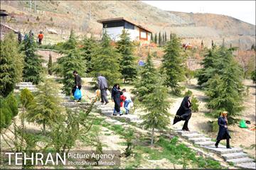 اوقات فراغت شهروندان در آبشار تهران 4