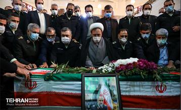 مراسم وداع و تشییع پیکر سردار محمد کریم بیات 11