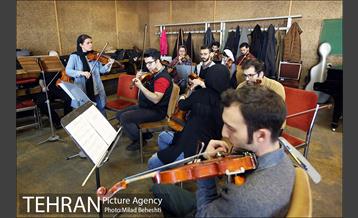 تمرین ارکستر فیلارمونیک ایران 5